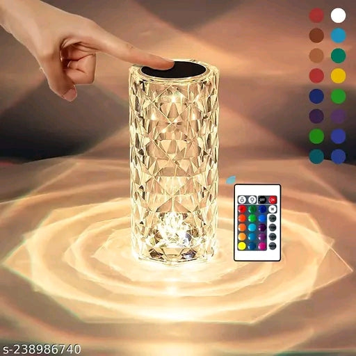 Crystal Rose  LED Table Lamp